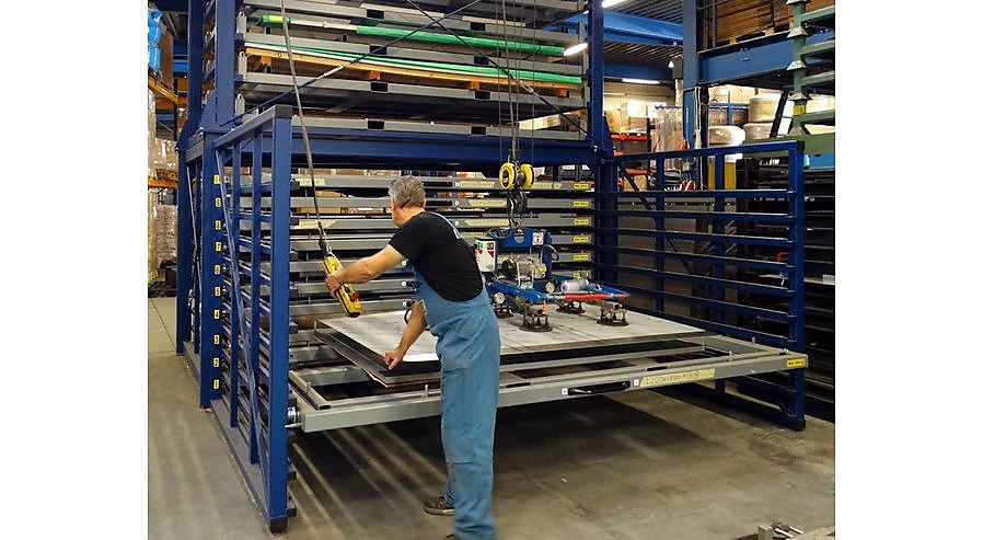 Stockage et manutention efficace de vos tôles