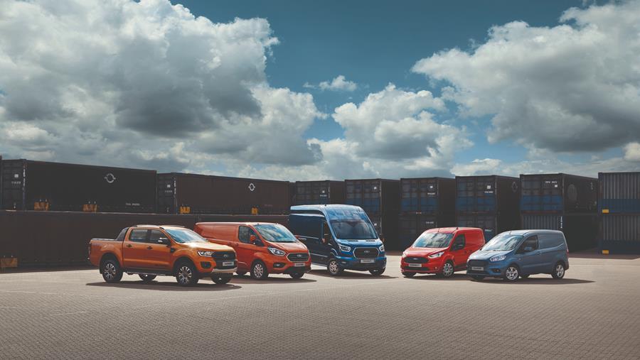 Ne reculez devant aucune tâche dans votre utilitaire Ford!