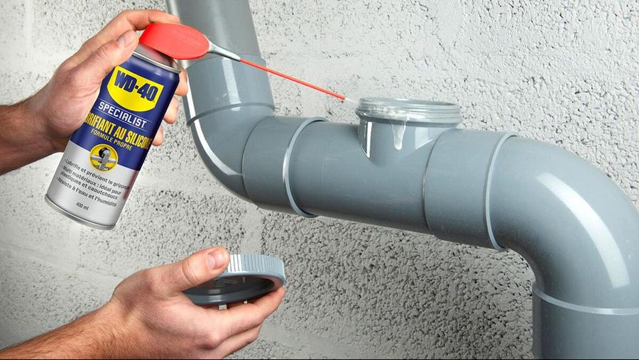 WD-40 Specialist® voor het plaatsen en vervangen van een sifon