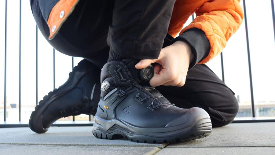De koning onder de werkschoenen, nu ook met BOA en rits
