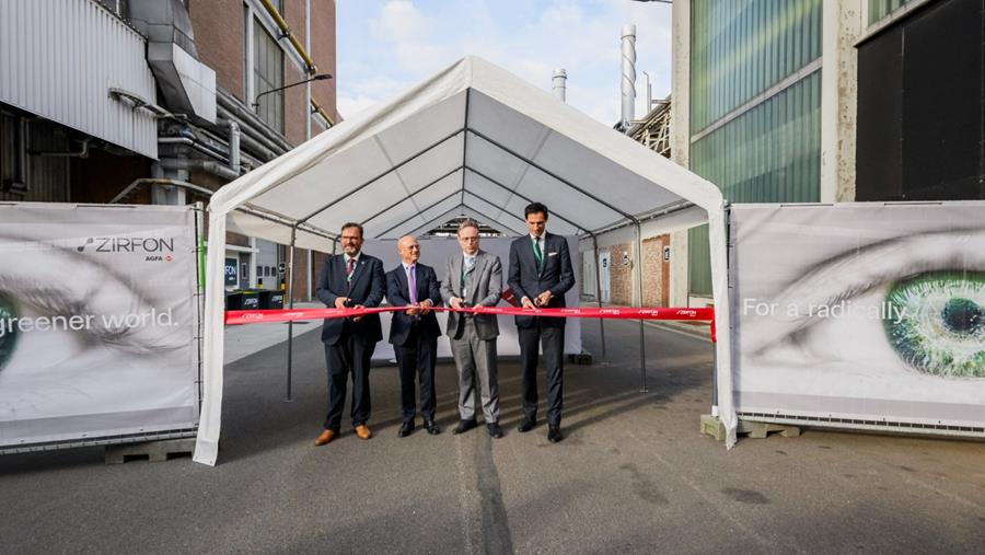 Agfa ouvre une nouvelle usine de membranes d'hydrogène à Mortsel