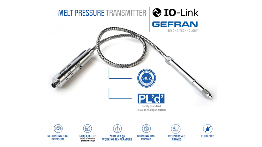 Innovatieve smeltdruksensor: Gefran IMPACT ILI met IO-Link